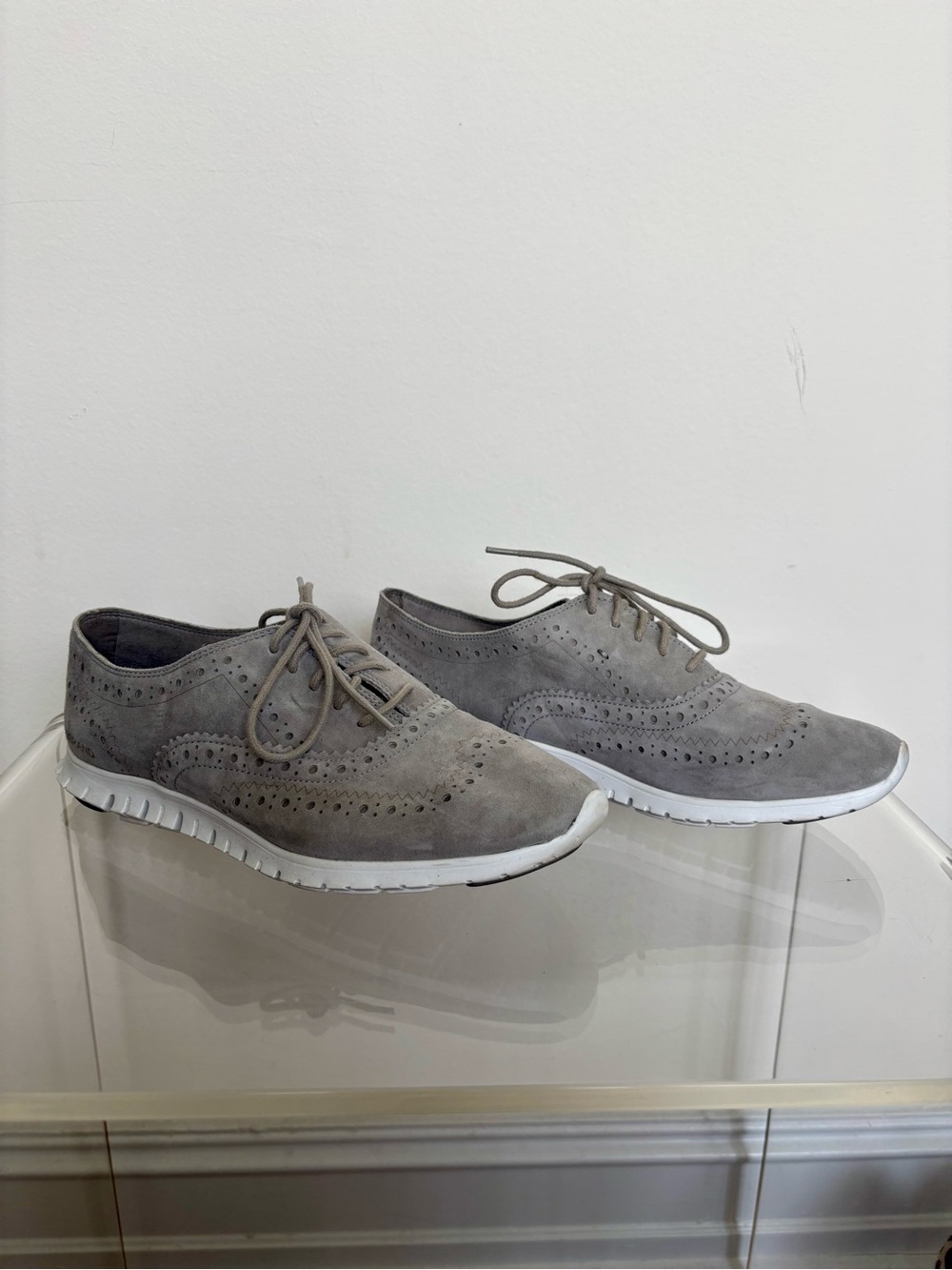 Cole Haan Women’s ZERØGRAND light gray.